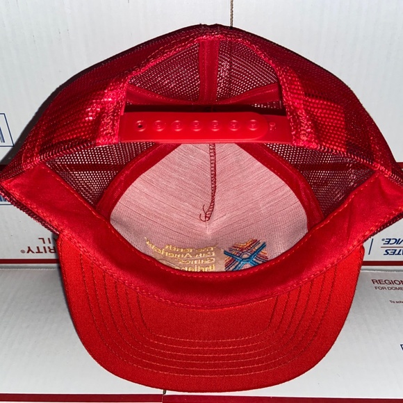 Lot 2 the Tenth 10th PAN American Games Indianapolis 1987 trucker hat Snapback ! - Picture 5 of 6